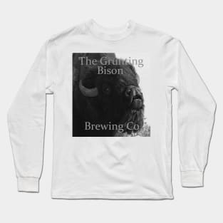 The Grunting Bison Brewing Co. Long Sleeve T-Shirt